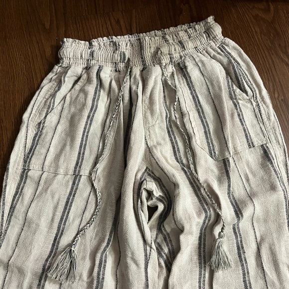striped linen pants - Picture 4 of 4